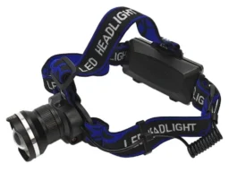 Фонарь на голову 15 (P-70, Аккум. 2*18650, Type-C, USB, фокус)