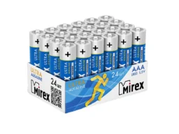 Элемент питания Mirex LR03 / AAA 1,5V 24 шт (24/960), showbox