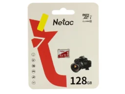 MicroSD 128GB Netac P500 Eco Class 10 UHS-I без адаптера
