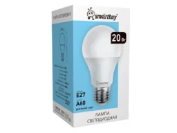 Лампа светодиодная SMARTBUY A60 20Вт 220V 4000K E27 (нейтральный свет) (1/10/100)