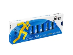Элемент питания Mirex LR6 / AA 1,5V 10 шт (10/480), multipack