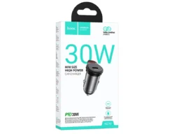 АЗУ 1 Type-C HOCO NZ16 Rigorous, 3.0A, QC3.0, PD30Вт, цвет: серый (1/11/110)
