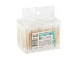 Палочки ватные бамбуковые, 500 шт (1/96)