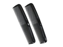 Расческа чёрная комбинированная 12,5см /48