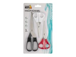 Набор ножниц, 3 шт (1/12/144)