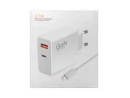 СЗУ 1 USB, 1 Type-C 67W + шнур Type-C