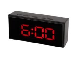 Часы / электр. № 6093 Красные