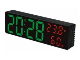 Часы / электр. № 3818 Зелёные