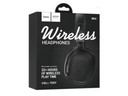 Наушники полноразмерные HOCO W64 Earl Ⅱ, bluetooth 5.4, 300mAh, цвет: черный (1/36)