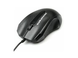 Мышь Nakatomi Navigator MON-07U, черная, USB, проводная, 3 кнопки + ролик прокрутки (1/100)