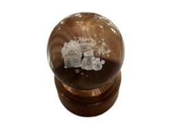 Свет Стеклянный шар на подставке (диаметр 8см, крутится) YY-8XZ