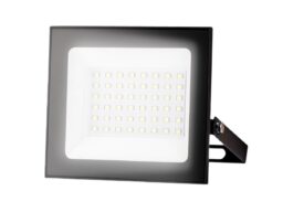 Прожектор светодиодный KRONUS 50 Вт 6500K IP65 220V холодный свет черный корпус (1/48)