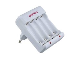 Зарядное устройство Perfeo PF-VN-420 Ni-MH/CD, 220V, 4 слота, AA/AAA (1/80)