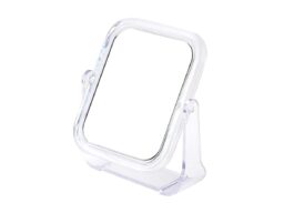 Зеркало косметическое M-1 двустороннее (13,4*10,4*2,0 см) (1/12/72)