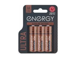 Элемент питания Energy Ultra LR6/3B (АА) (3/30/240)