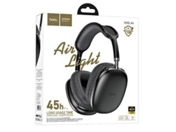 Наушники полноразмерные HOCO W35 Air Triumph, bluetooth 5.3, AUX, цвет: чёрный (1/40)