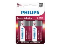 Элемент питания PHILIPS Power LR20 2BL (2/24/48/3360)